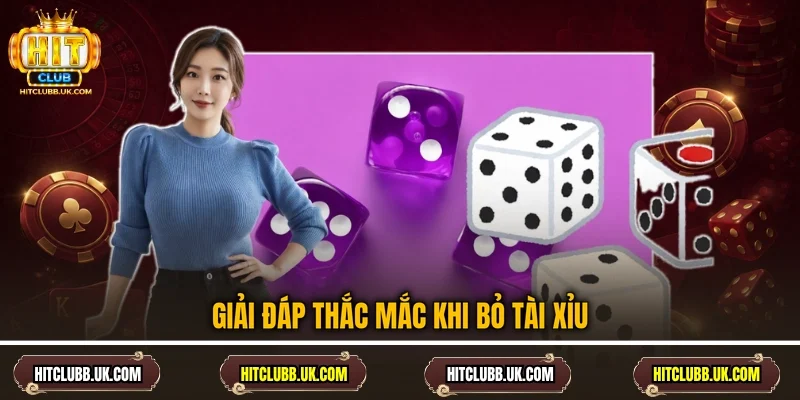 Giải đáp thắc mắc khi bỏ tài xỉu